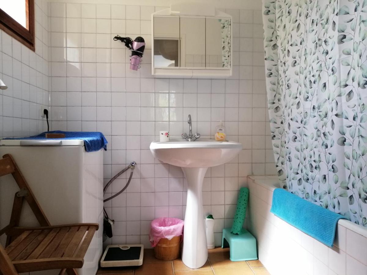 T2 36 m2, RdC de villa, clim, gd jardin clos, animx ok, quartier Mt Faron très calme, wifi, parking Tolone Esterno foto