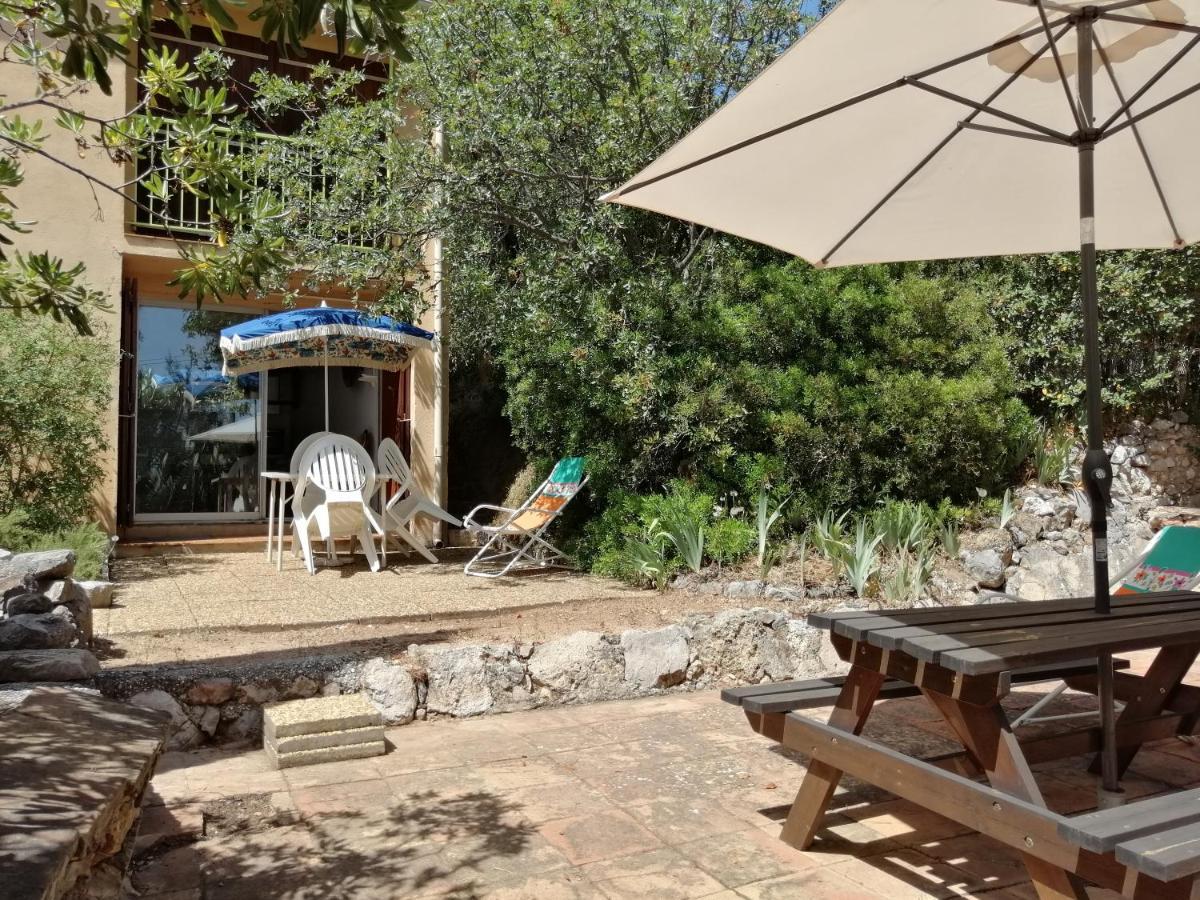 T2 36 m2, RdC de villa, clim, gd jardin clos, animx ok, quartier Mt Faron très calme, wifi, parking Tolone Esterno foto